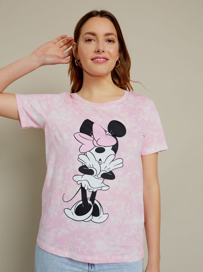 Camiseta tie dye minnie 100% algodón Estampado 2