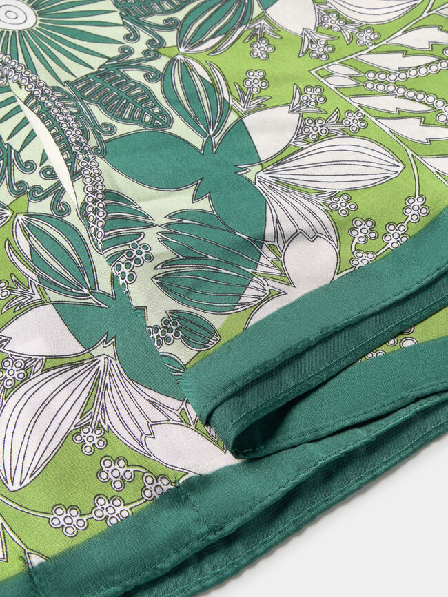 PA&Ntilde;UELO PRINT TREBOL Verde