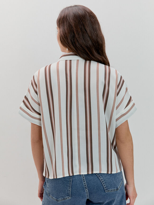 CAMISA MANGA CORTA Piedra