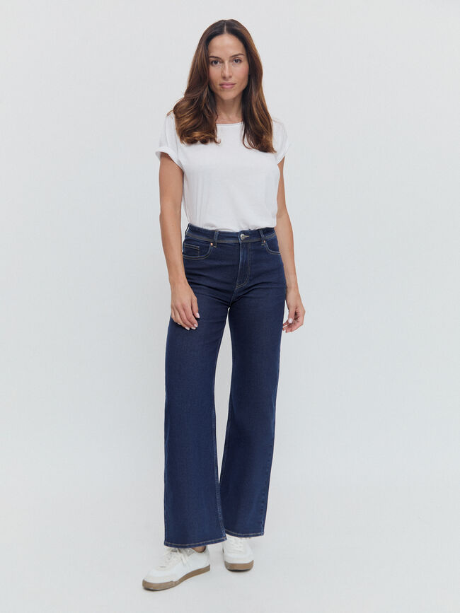 WIDE LEG BÁSICO Rinse Wash