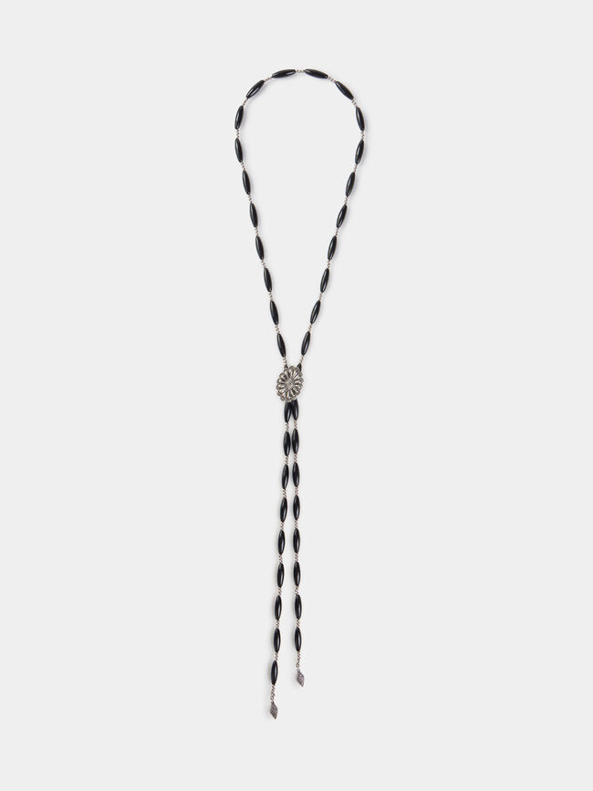COLLAR LARGO REGULABLE Plata