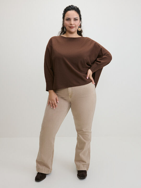 JERSEY PU&Ntilde;O Marron Oscuro image number null