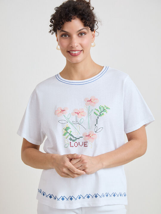 CAMISETA POSICIONAL Blanco Optico image number null