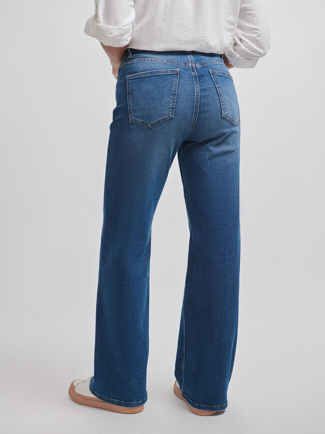 VAQUERO WIDE LEG Dark blue