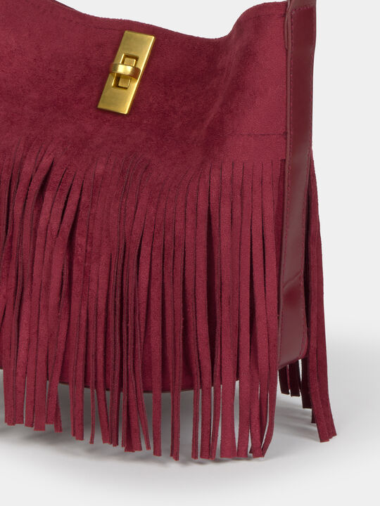 BOLSO FLECOS Berenjena image number null
