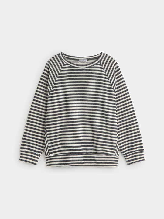 CAMISETA TEJIDO TEXTURA Azul Marino image number null