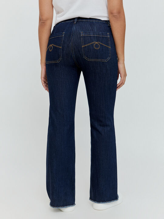 VAQUERO FLARE CROP Rinse Wash image number null