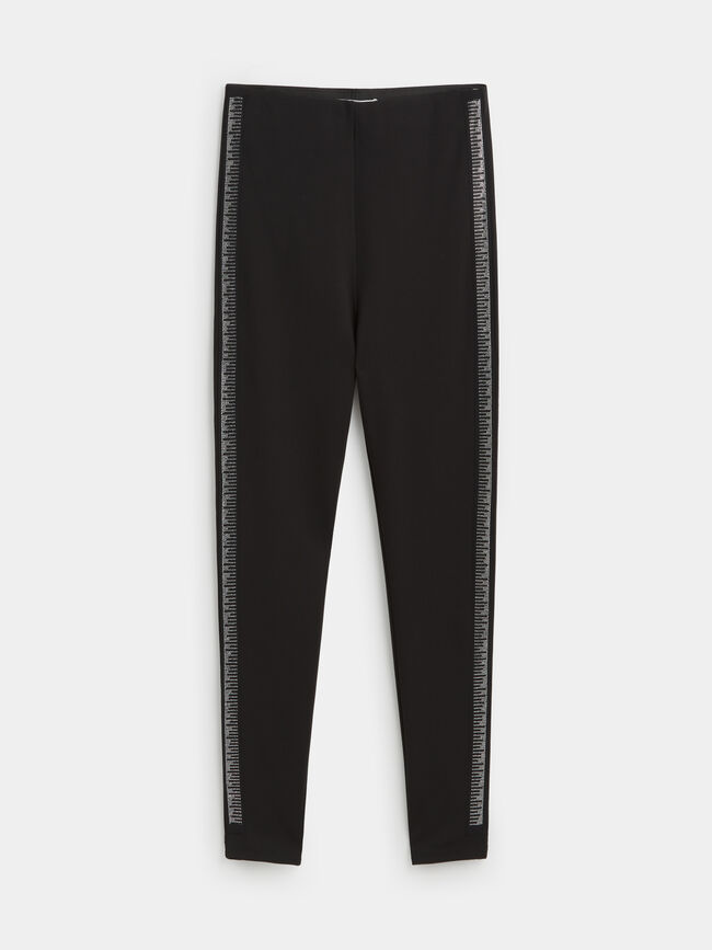 LEGGING DETALLE LATERAL Negro