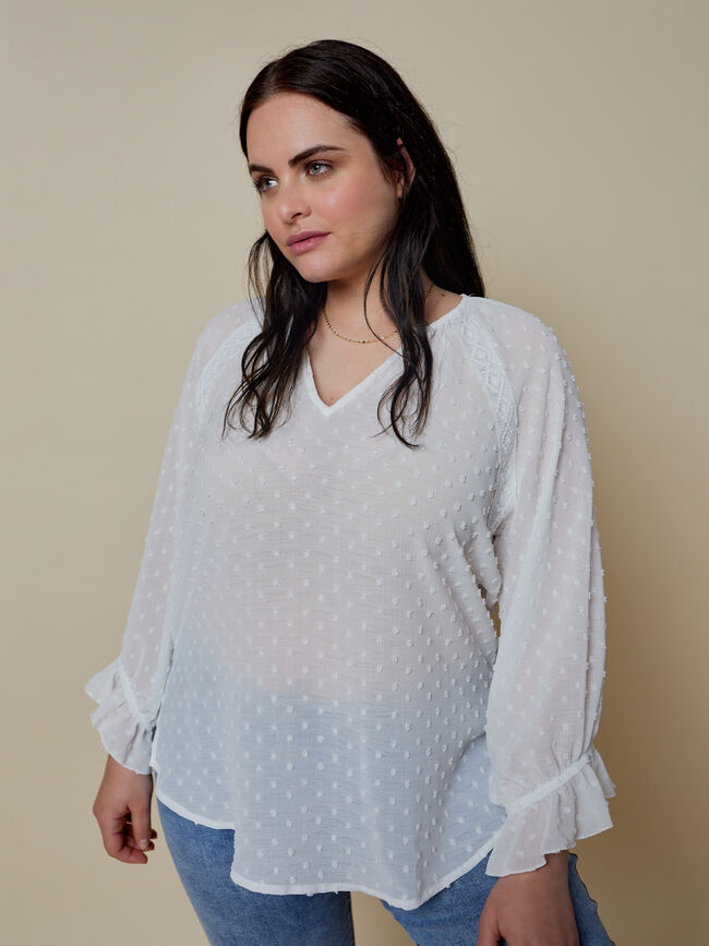 Blusa plumeti Blanco Optico