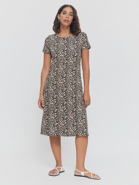 VESTIDO CANALE Estampado 1 image number null