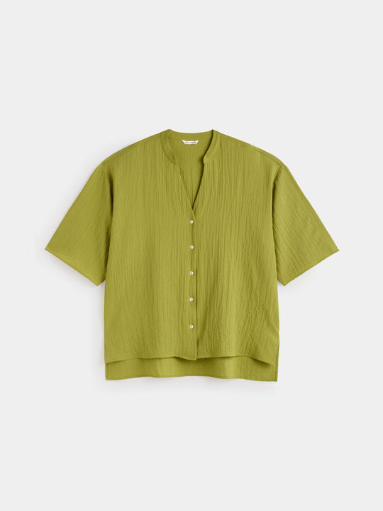 Blusa abotonada Oliva Calido image number null