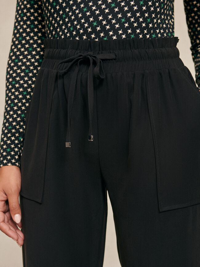 Pantalón jogger Negro