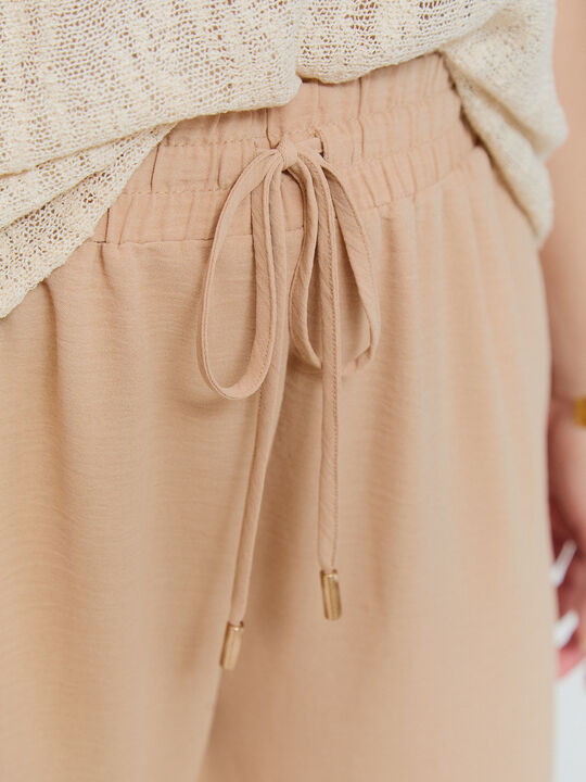 PANTALÓN FLUIDO Camel image number null