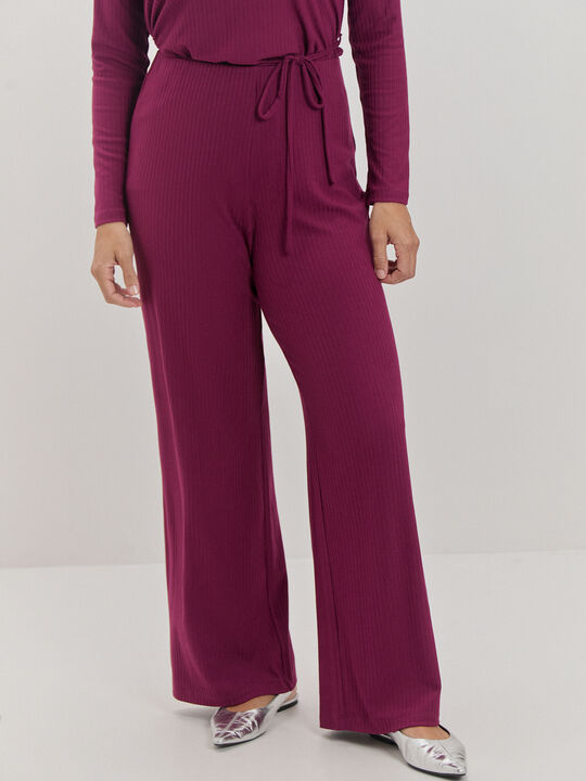 PANTALON CANALE Berenjena image number null