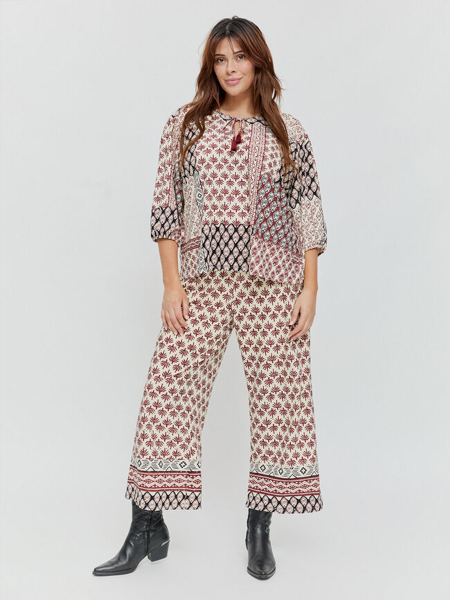 PANTALÓN ESTAMPADO Estampado 1