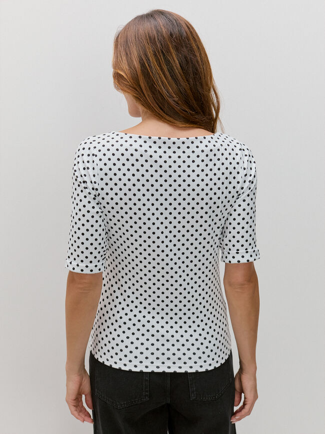 CAMISETA CANALE TOPOS Blanco Optico