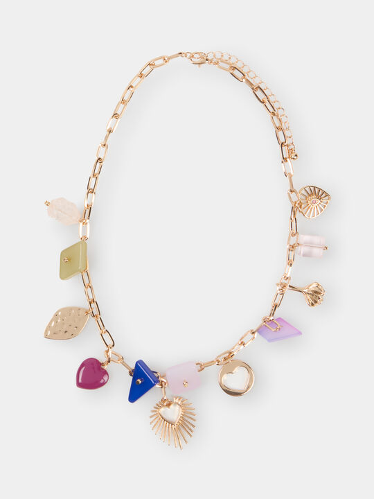 COLLAR ABALORIOS COMBINADOS Multicolor image number null