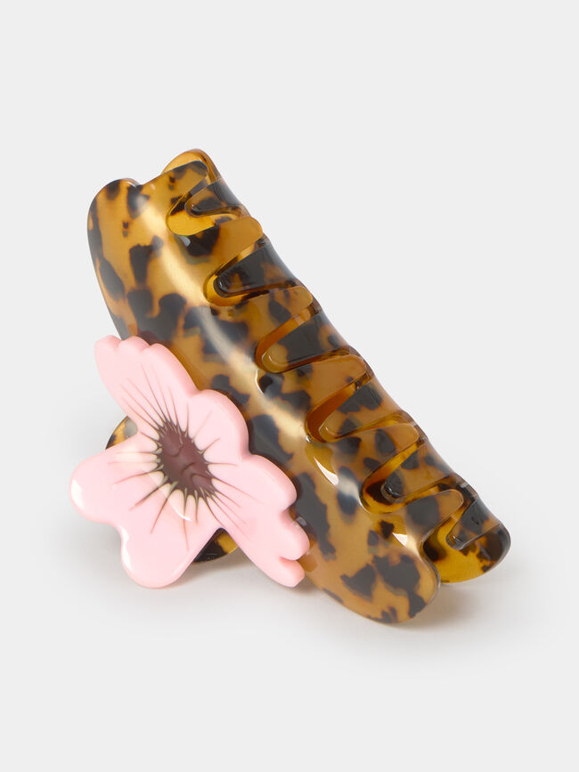 PINZA DETALLE FLOR BROWNIE