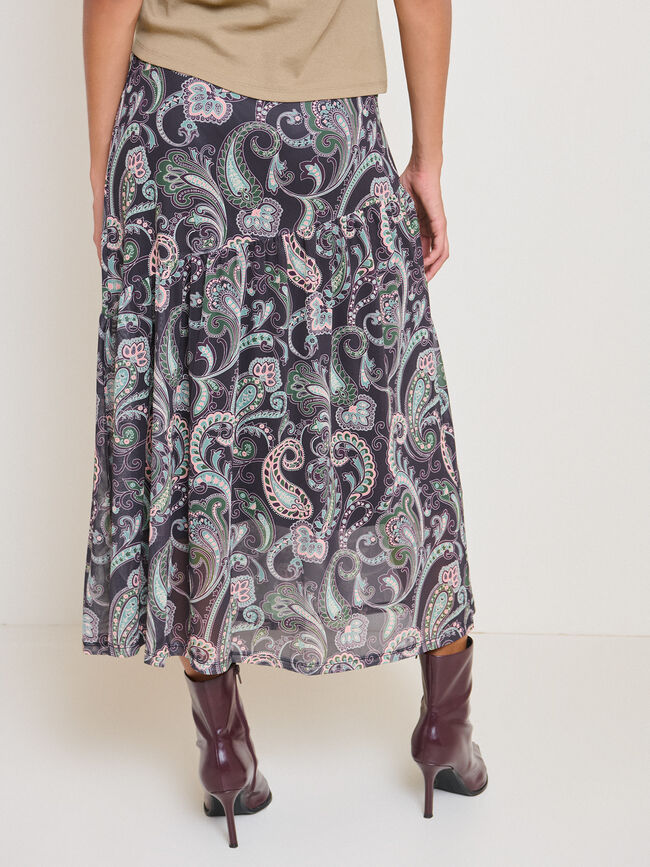 FALDA TUL CACHEMIR Estampado 1
