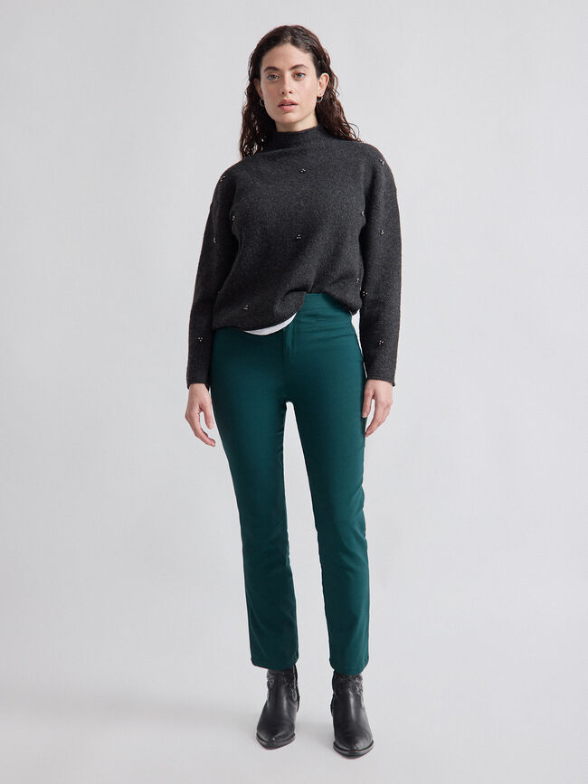 PANTALON RECTO Petroleo