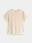 CAMISETA TEXTURA Beige