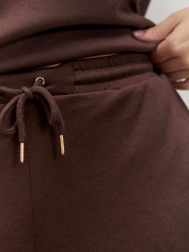 PANTALON CHANDAL Marron Medio