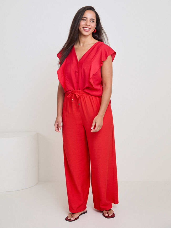 BLUSA MANGA VOLANTES Camelia
