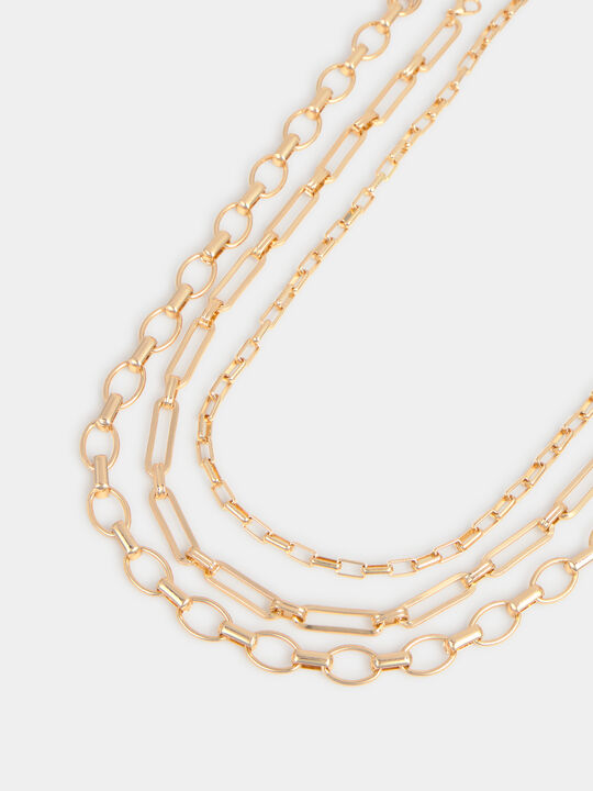 PACK TRES COLLARES Oro image number null