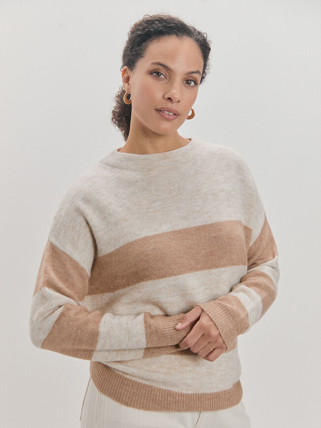 JERSEY RAYA ANCHA Beige