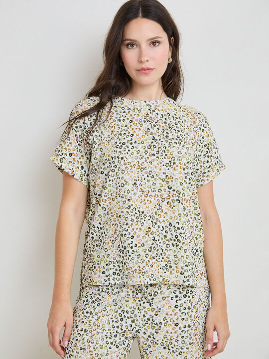 CAMISETA TEXTURA Estampado 2 image number null