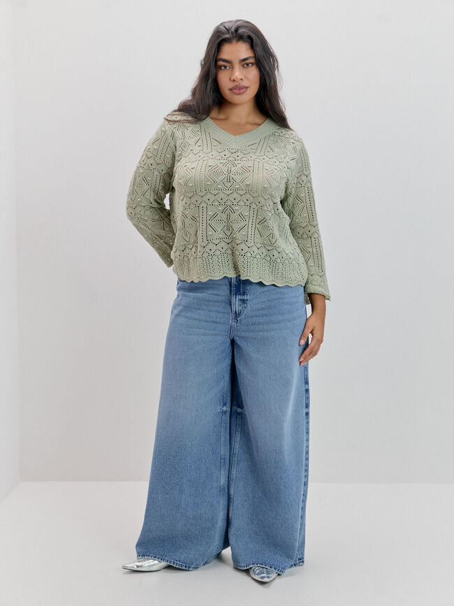 JERSEY CALADO COLOR Verde