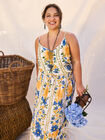 FALDA FLUIDA PRINT Crudo
