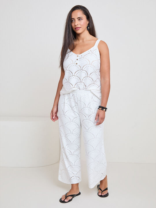 CAMISETA CONJUNTO EYELET RUSTICO Natural image number null