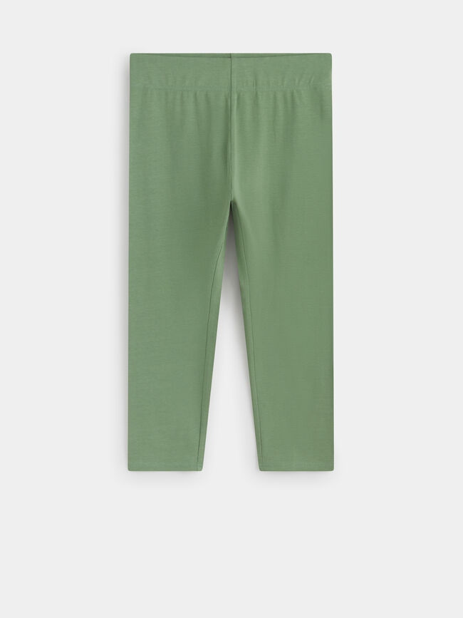 Legging capri Verde Viridian