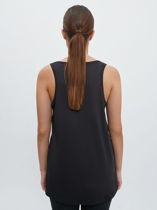 TOP DEPORTIVO MESH Negro image number null