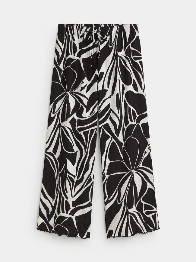 PANTALON TEXTURA CULOTTE Estampado 1