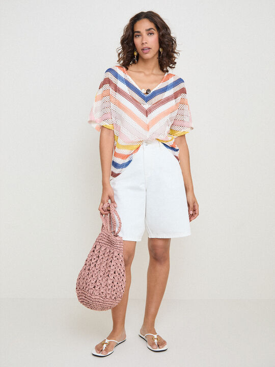 JERSEY CALADO FRANJAS Coral image number null