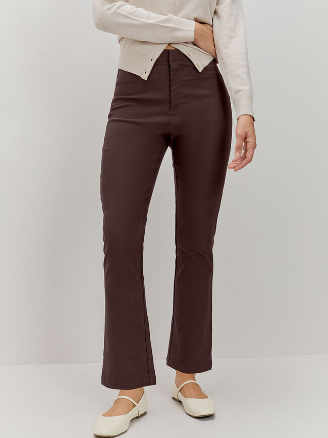 PANTALÓN BENGALINA Marron Oscuro