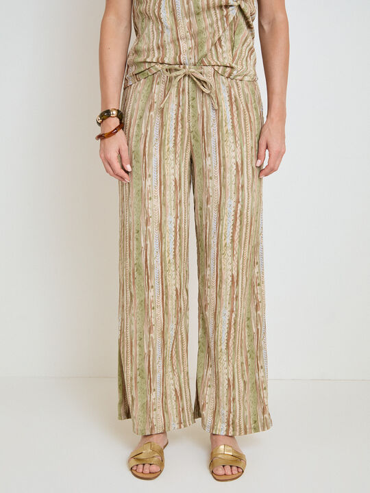 PANTALON TEXTURA Estampado 1 image number null