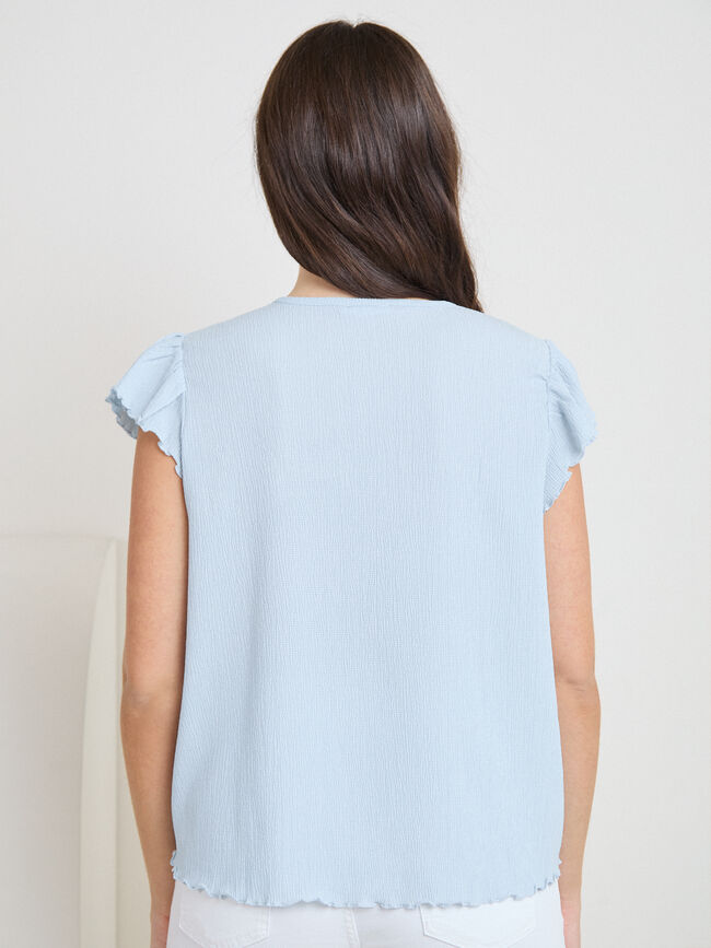 CAMISETA FORNITURA PECHERA Azul Bebe