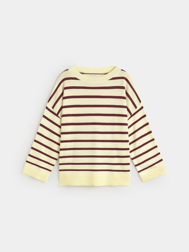 JERSEY RAYAS Amarillo Pastel