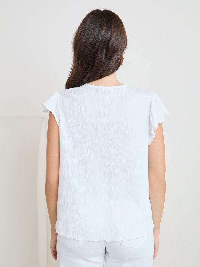 CAMISETA FORNITURA PECHERA Blanco Optico