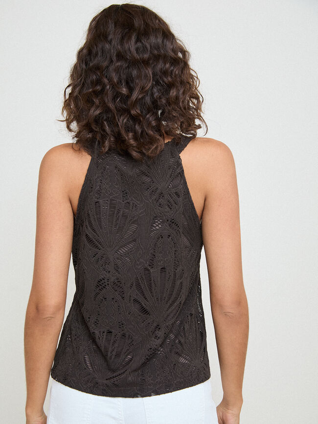CAMISETA CALADA HALTER Marron