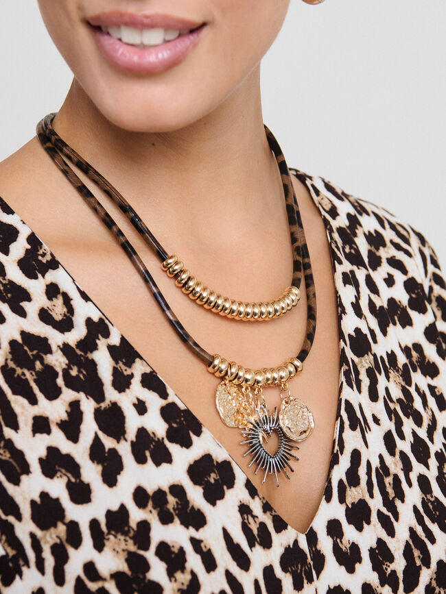COLLAR &Eacute;TNICO SOL Oro