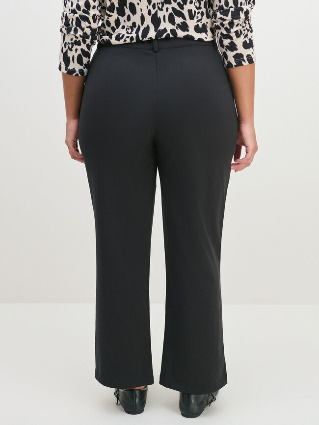 PANTAL&Oacute;N RECTO LARGO Negro