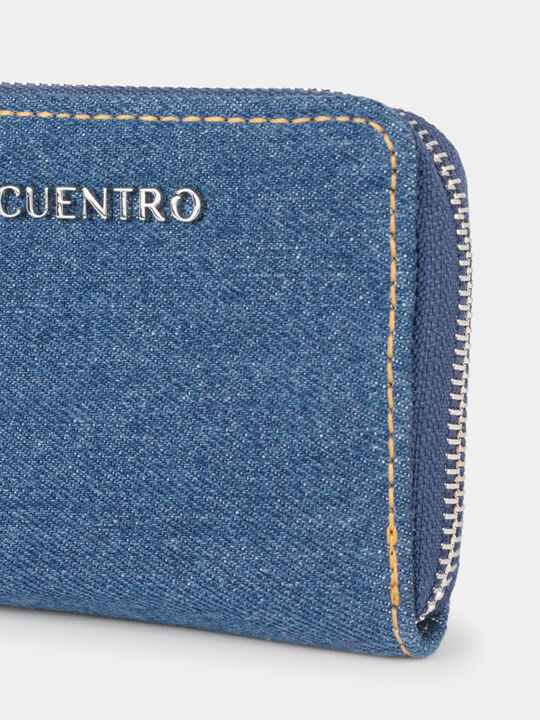 MONEDERO VAQUERO LOGO Mid blue image number null