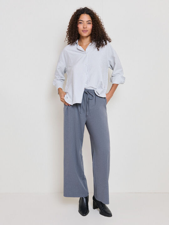 PANTAL&Oacute;N PALAZZO Gris image number null