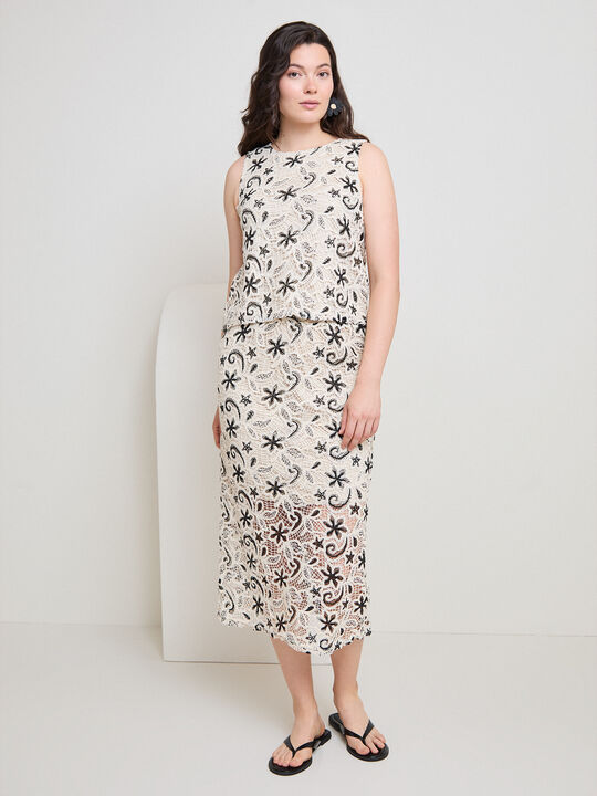 TOP CROCHET BICOLOR Crudo image number null