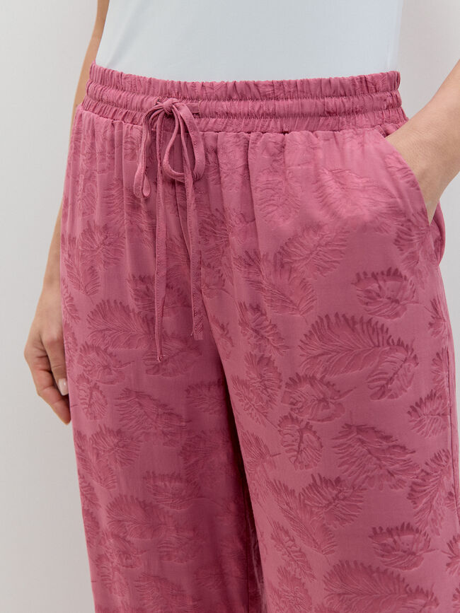 PANTAL&Oacute;N JACQUARD Maquillaje Oscu