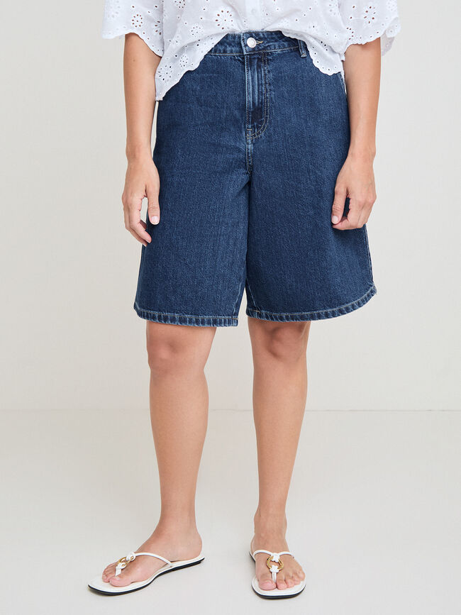 BERMUDA ANCHA Dark blue